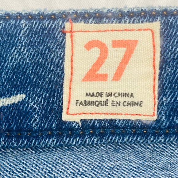 FREE PEOPLE We the Free Low Rise Flare Jean in Medium Wash Size 27 - Picture 4 of 5